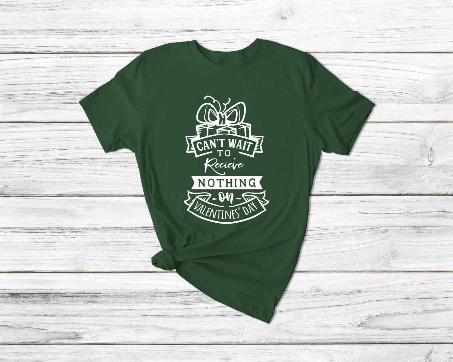 Cant Wait To Recieve Nothing On Valentine'S Day Tshirt - little crafty souls