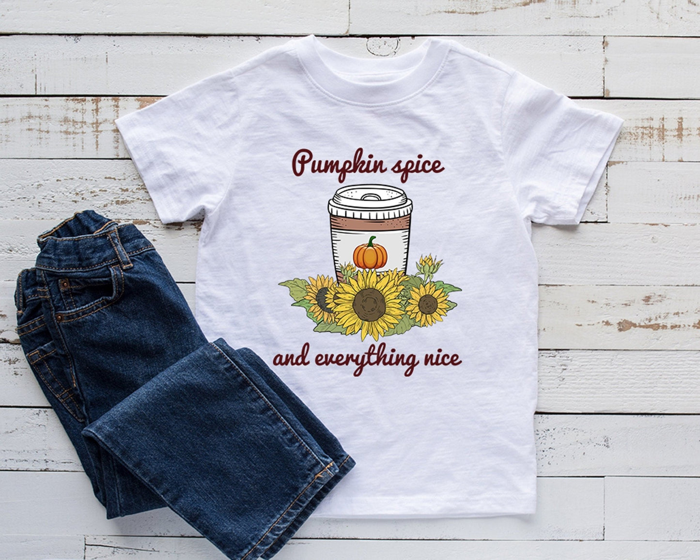Pumpkin Spice And Everything Nice Tshirt - little crafty souls