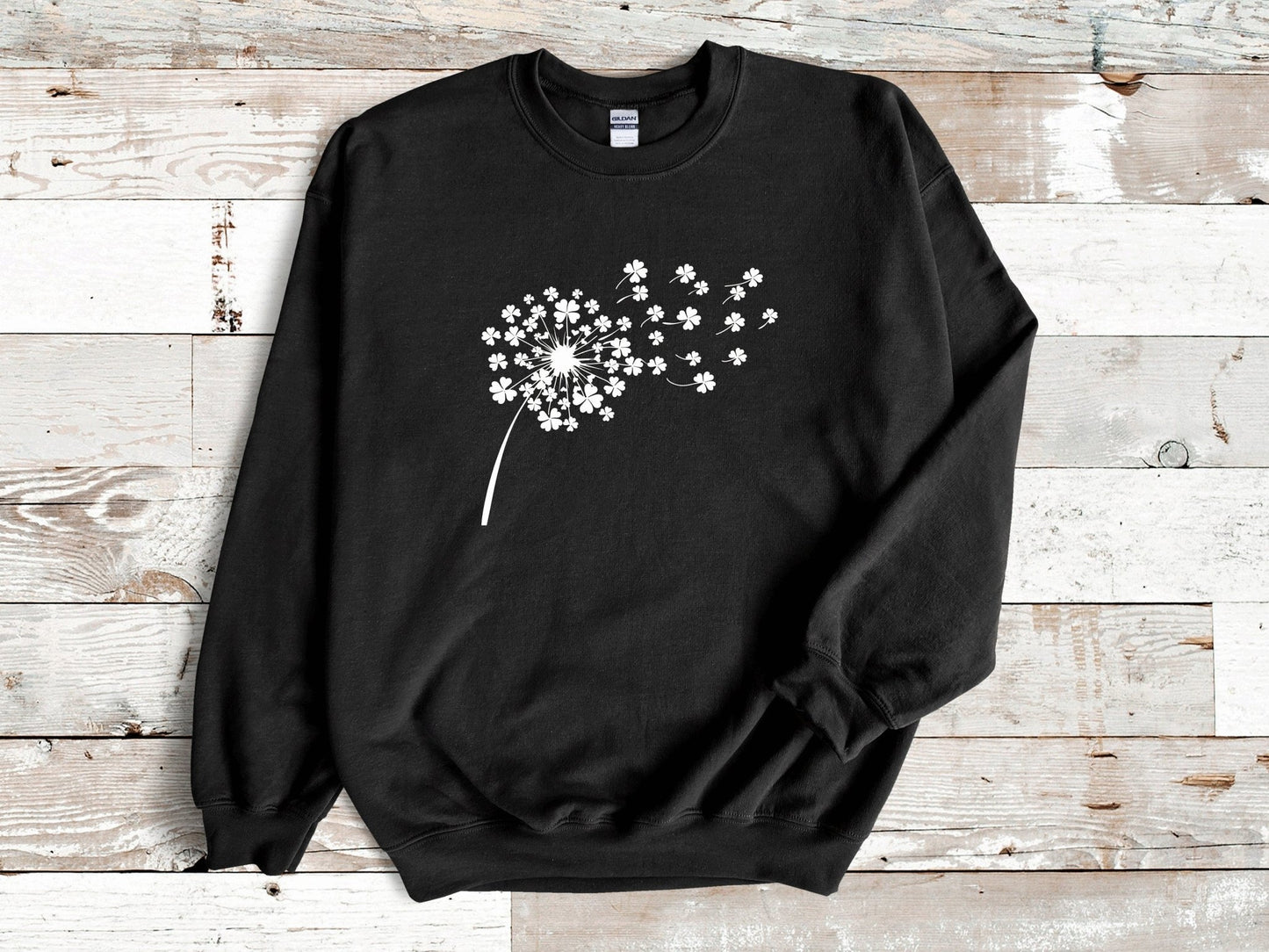 St Patrick's Day Sweatshirt, Clover Sweater, Paddys Day sweatshirt, St Patricks day jumper, Irish Hoodie, Funny Irish, Ireland Sweatshirt - little crafty souls