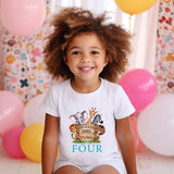 Personalised Kids Name and age Birthday Animal Safari T-Shirt, personalized kids birthday tshirt, Boys birthday tshirt, girls birthday shirt - little crafty souls