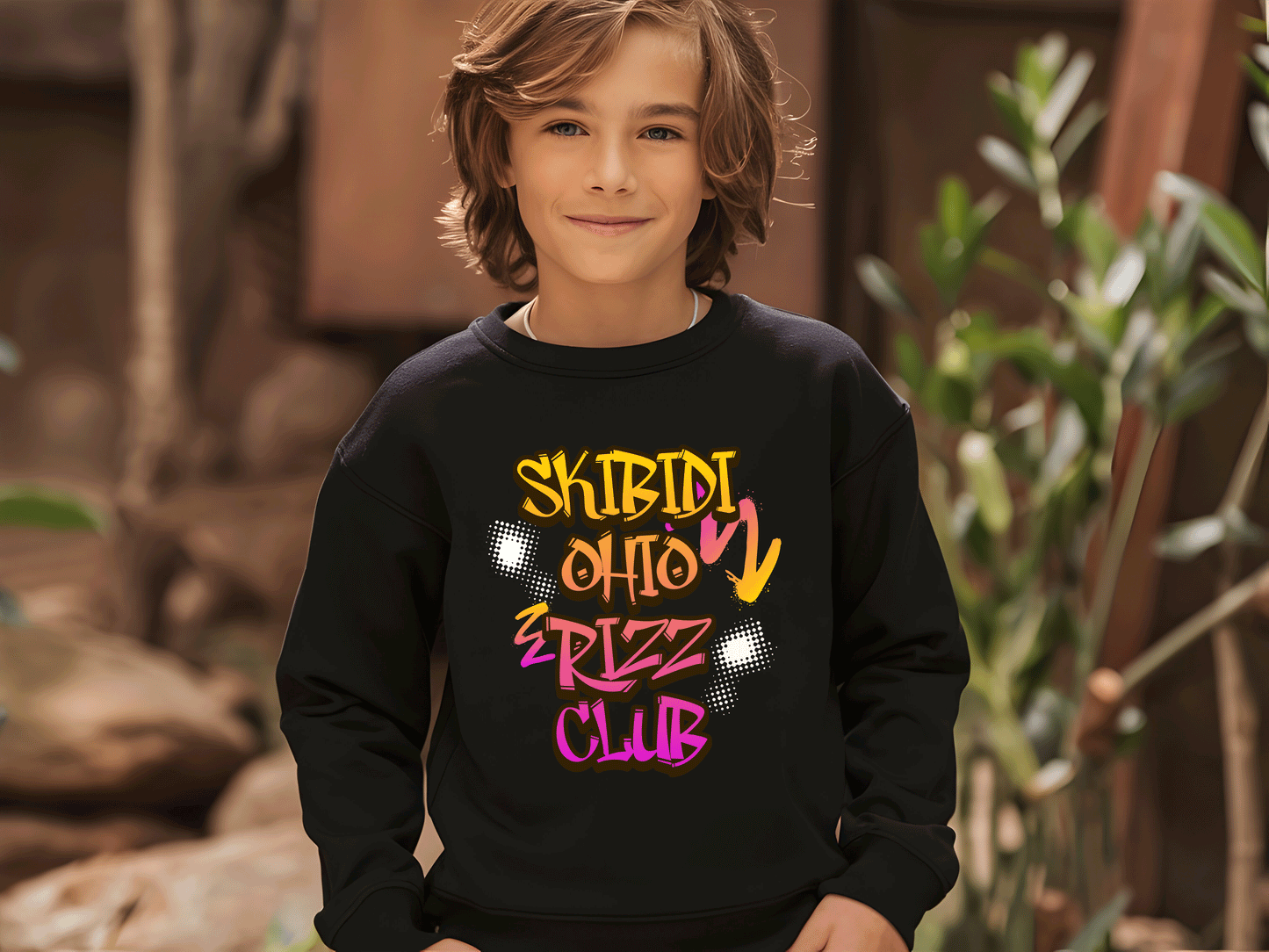 Skibidi Ohio Rizz Club Sweatshirt