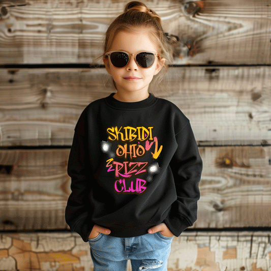 Skibidi Ohio Rizz Club Sweatshirt