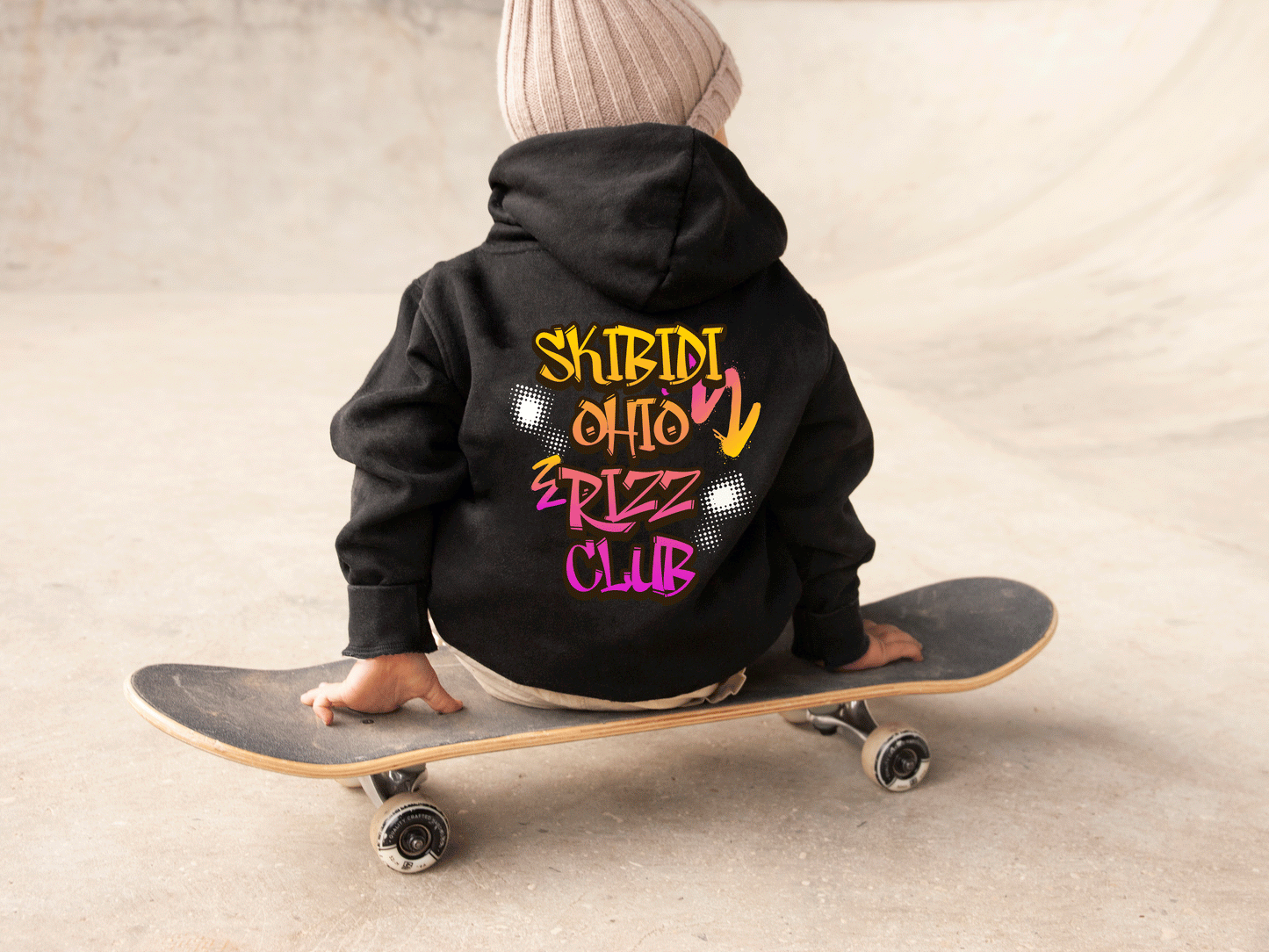 Skibidi Ohio Rizz Club Hoodie