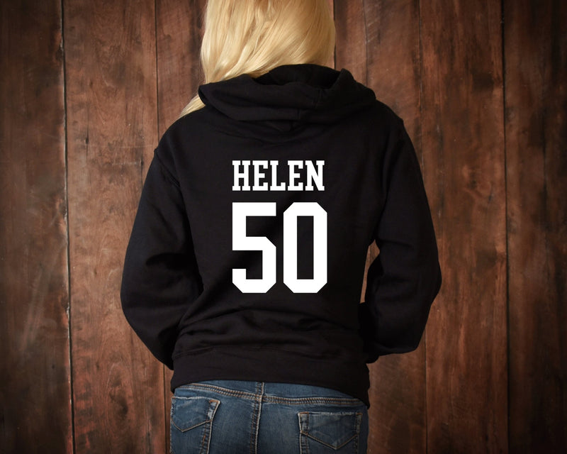 1973 Hoodie, 50th Birthday Hoodie, 50th Birthday gift idea, customise year sweatshirt, personalise year hoodie personalize birthday top - little crafty souls