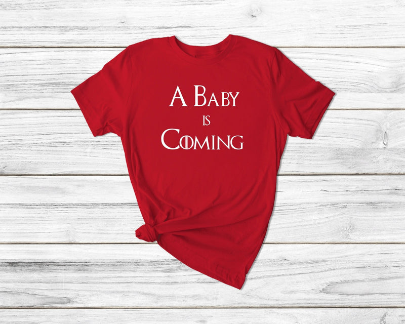 A Baby Is Coming Tshirt - little crafty souls