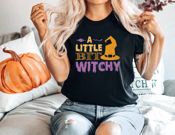 A Little Bit Witchy Tshirt - little crafty souls