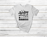 adulting wou;dnt recommend shirt, funny tshirt, girls sassy shirt, sassy tshirt, girl gift, gift for her, funny girls tshirts being an adult - little crafty souls