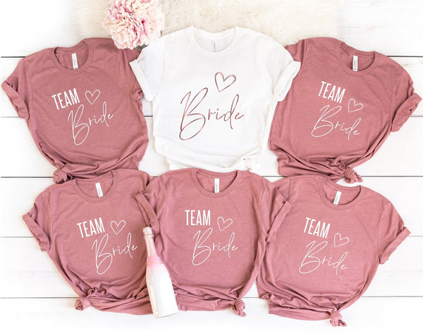 Bachelorette Party Shirts, Bridal Party Shirts, Bride T shirt, Bridesmaid Tshirt, Bridal Party Shirts, Hen party tshirts, hen do tshirts, - little crafty souls