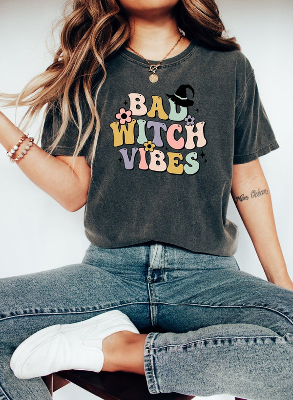 Bad Witch Vibes Tshirt - little crafty souls