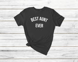 Best Aunt Ever Tshirt - little crafty souls