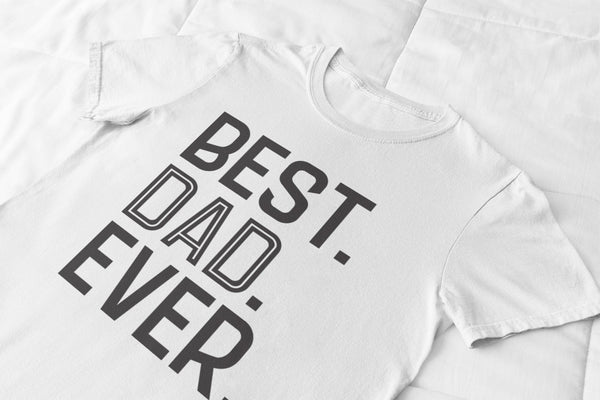 Best Dad Ever Tshirt - little crafty souls