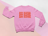 Big Sister Jumper - Child Sweater | Little Girl Sweatshirt | promoted to big Sister Shirt | Kid Sweater | Sister Shirts | Toddler Sweatshirt - little crafty souls