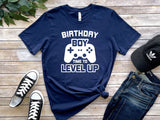 Birthday Boy Time To Level Up Gamer Tshirt - little crafty souls