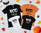 Boo Crew Tshirts Funny Halloween Family T-Shirts - little crafty souls