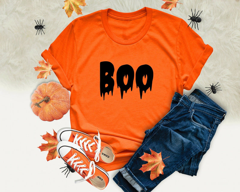 Boo Tshirt Halloween Tshirt - little crafty souls