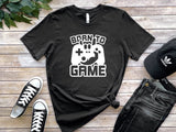 Born To Game Tshirt - little crafty souls