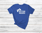 Button Masher Tshirt - little crafty souls