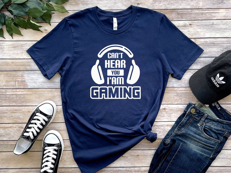 Can'T Hear You I'M Gaming Tshirt - little crafty souls