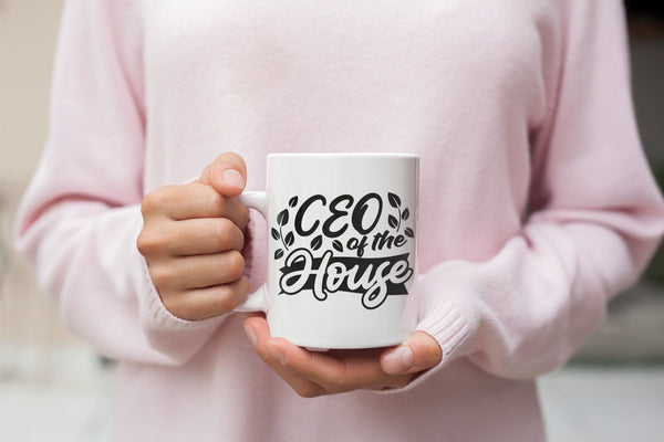 CEO of the house, funny mug, mother's day gift, gift idea, gift for her, joke mugs, sassy mug - little crafty souls