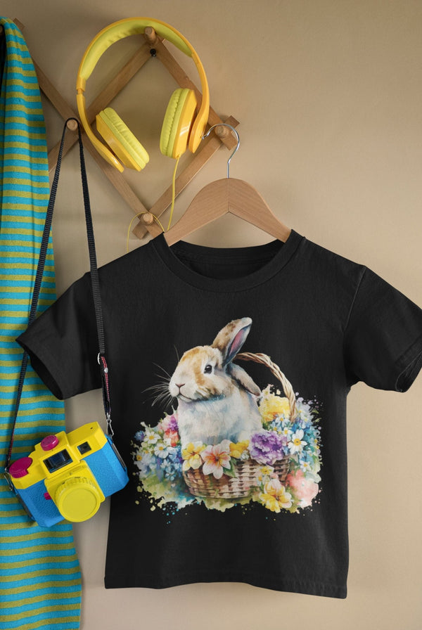 Children's Easter Tshirt, Easter Bunny tshirt, Easter tshirts, easter gift ideas, Kids easter shirts, my first easter tshirt, Rabbit Tshirt - little crafty souls