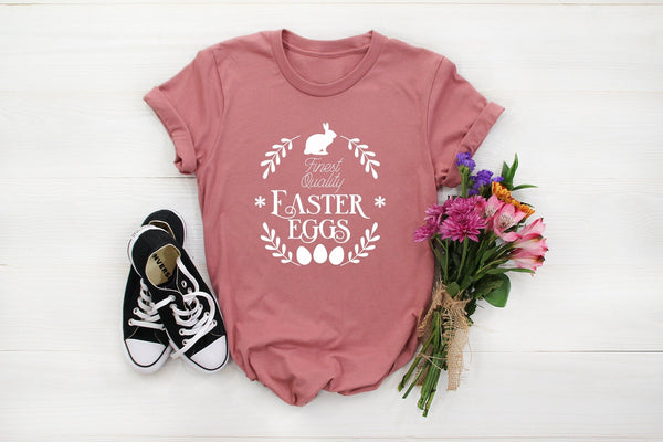 Chocolate easter Egg bunny tshirt Easter tshirt, cotton tail easter tshirt, easter tshirt for her easter tshirt for him, kids easter tshirts - little crafty souls