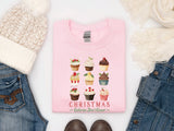 Christmas calories dont count christmas sweater - little crafty souls