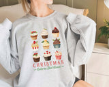 Christmas calories dont count christmas sweater - little crafty souls