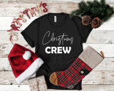 Christmas Crew Christmas Tshirts, Matching Family Christmas Tshirts - little crafty souls