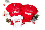 Christmas Crew Christmas Tshirts, Matching Family Christmas Tshirts - little crafty souls