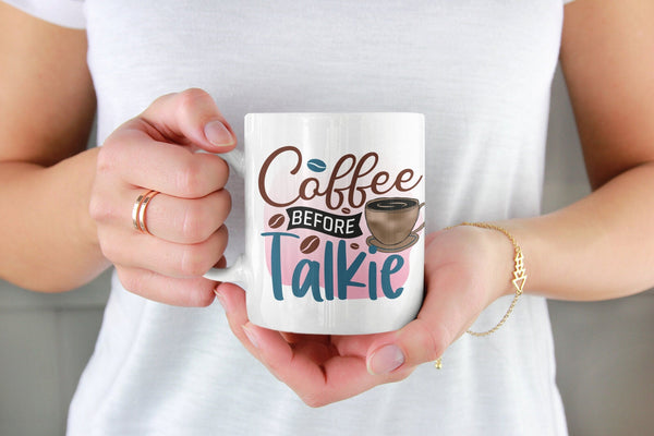 Coffee before taklie, funny mug, office gift, offensive mug, gift for her, joke mugs, sassy mug - little crafty souls