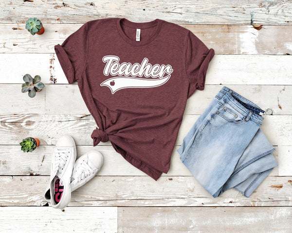 Cool Teacher Tshirt - little crafty souls