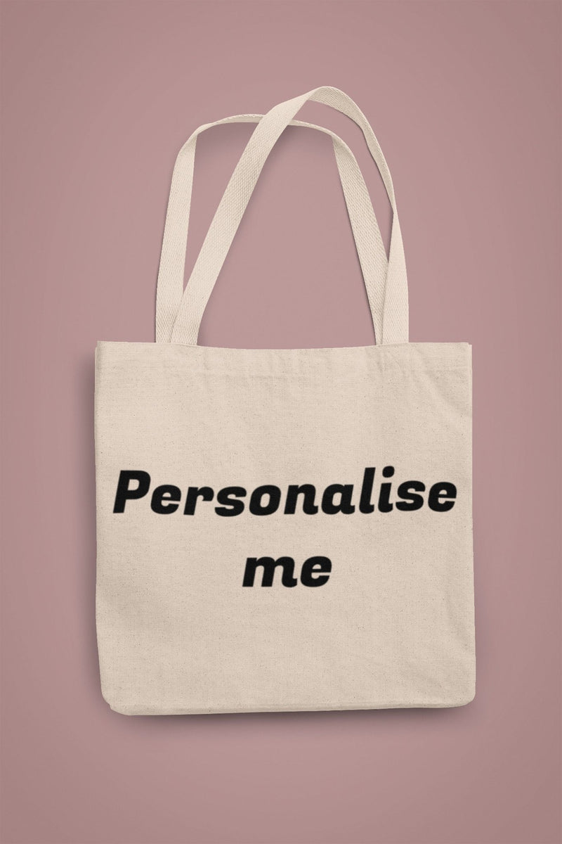 Custom Tote bag, personalise tote bag, cute tote bag, gift for her, gift for him, canvas bag, personalize bag, shopping bag, shoulder bag - little crafty souls