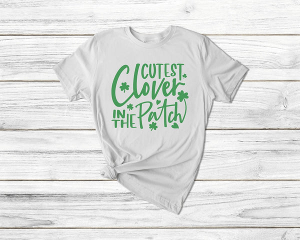 Cutest Clover In The Patch Kids Tshirt/Baby Grow - little crafty souls