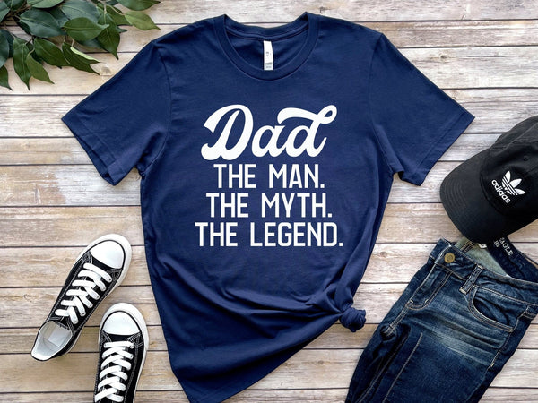 Dad The Man The Myth The Legend Tshirt - little crafty souls