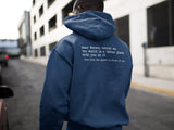 Dear Person Behind Me Hoodie - Personalised Be Kind Message Hoody - Mental Health Awareness Hoodie, to the person behind me hoody - little crafty souls