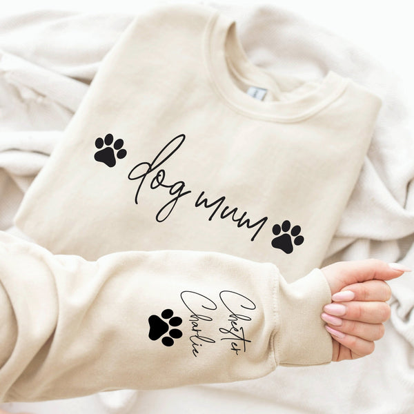 Dog Mama Mum Sweatshirt Jumper - little crafty souls