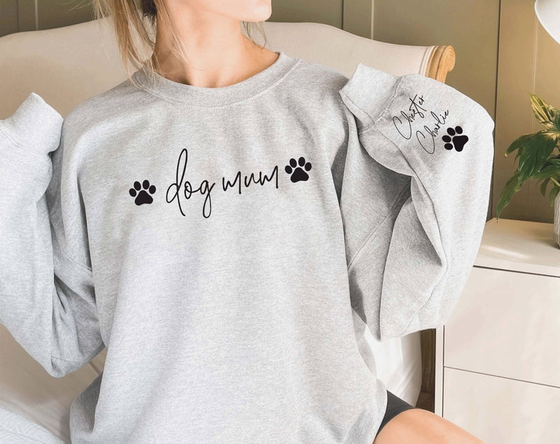 Dog Mama Mum Sweatshirt Jumper - little crafty souls