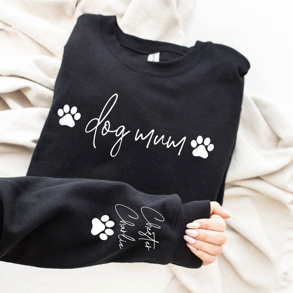 Dog Mama Mum Sweatshirt Jumper - little crafty souls