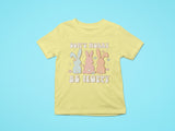 Don't worry be hoppy, Easter Bunny tshirt, Easter tshirts, easter gift ideas, Kids easter shirts, my first easter tshirt, Rabbit Tshirt - little crafty souls