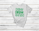 Drink Drank Drunk St Patrick'S Day Tshirt - little crafty souls