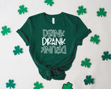 Drink Drank Drunk St Patrick'S Day Tshirt - little crafty souls