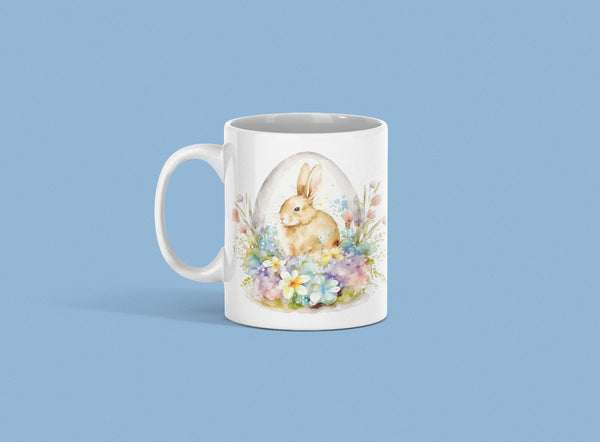 Easter Bunny Mug, Spring mug, Easter, Spring - little crafty souls