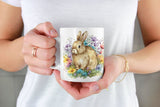 Easter Bunny Mug, Spring mug, Easter, Spring - little crafty souls