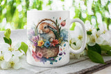 Easter Bunny Mug, Spring mug, Easter, Spring - little crafty souls