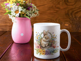 Easter Bunny Mug, Spring mug, Easter, Spring - little crafty souls