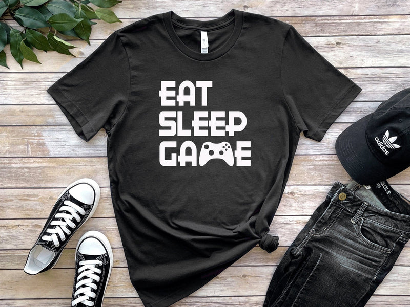 Eat Sleep Game Tshirt - little crafty souls