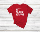 Eat Sleep Game Tshirt - little crafty souls