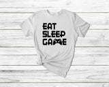 Eat Sleep Game Tshirt - little crafty souls