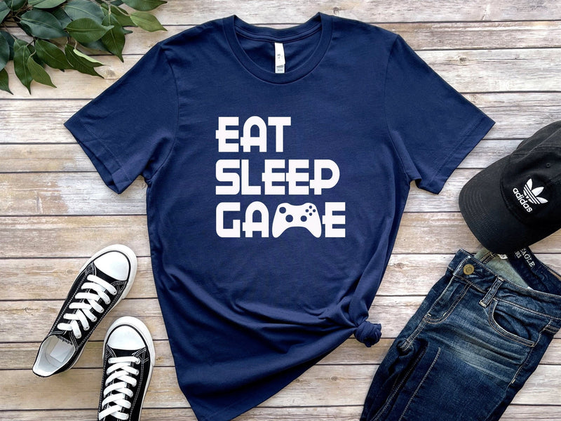 Eat Sleep Game Tshirt - little crafty souls