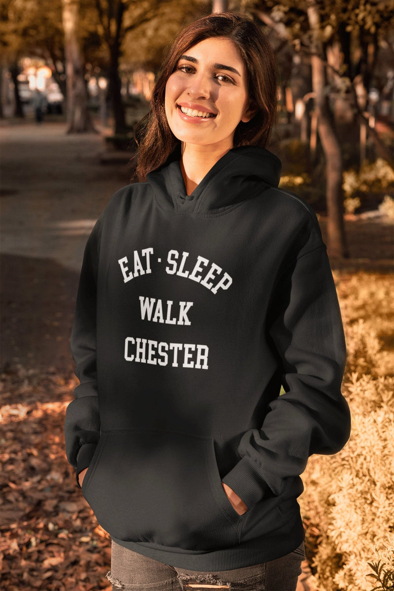 Eat Sleep Walk Dog Hoodie, Personalised Dog Walking Hoodie, Custom Dog Lover Hoodie, Dog Walking Hoodie, Funny Dog Hoodie, Personalised Pet - little crafty souls